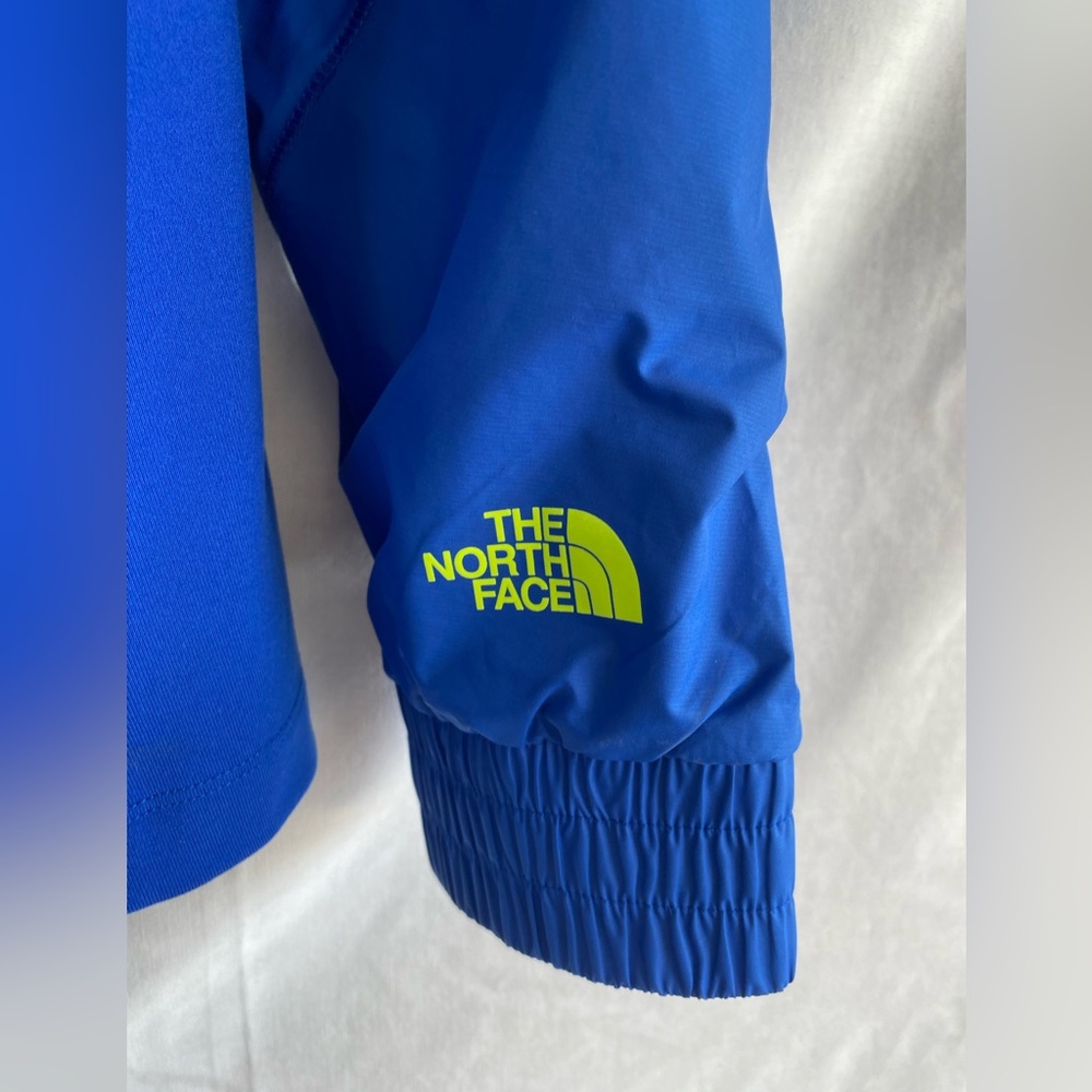 The North Face Womens Jacket Coat Blue Yellow Trim Large - Picture 4 of 8